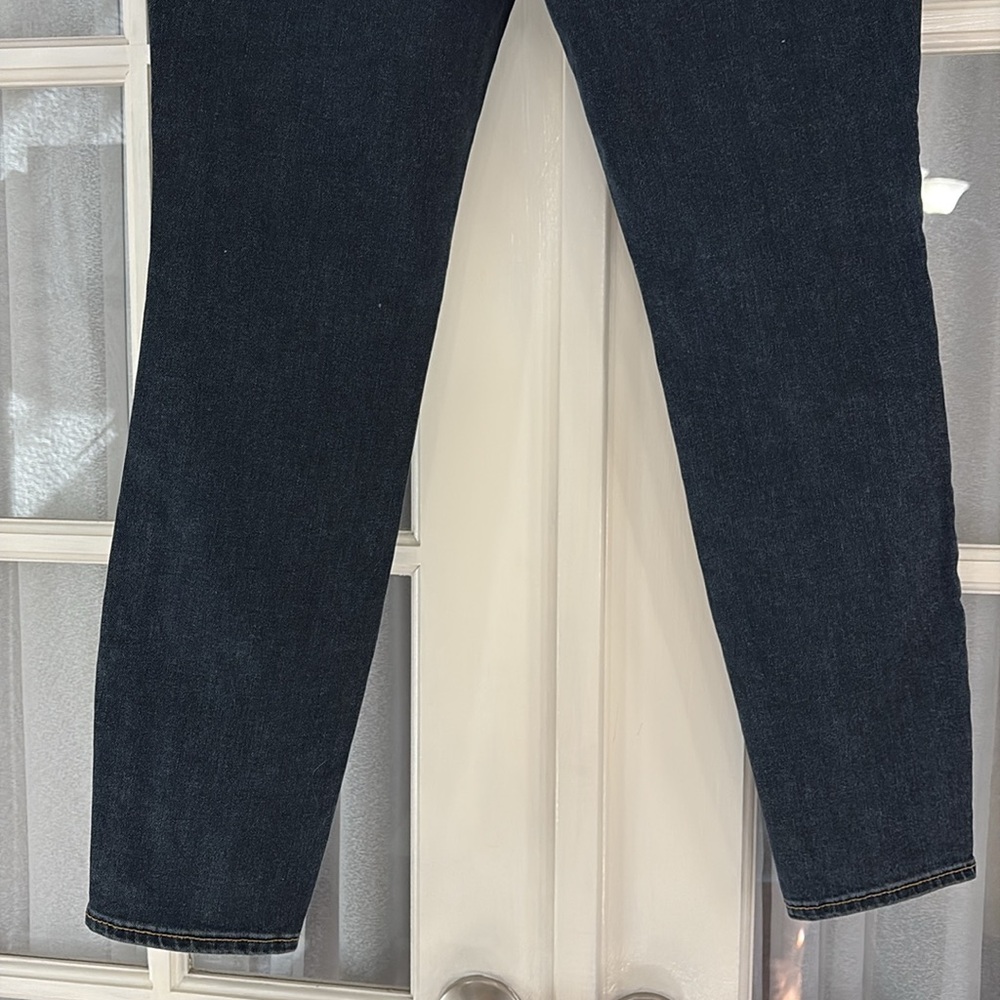 Universal Thread dark blue high rise skinny denim jeans Size 6 /28 waist - Picture 10 of 17